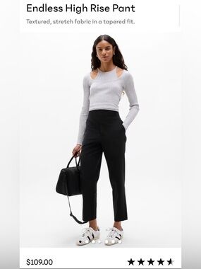 Athleta Endless High Rise Pant Black Plus Size 20